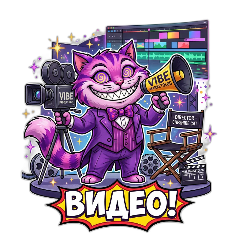 Генерация видео ИИ VibeMarketolog