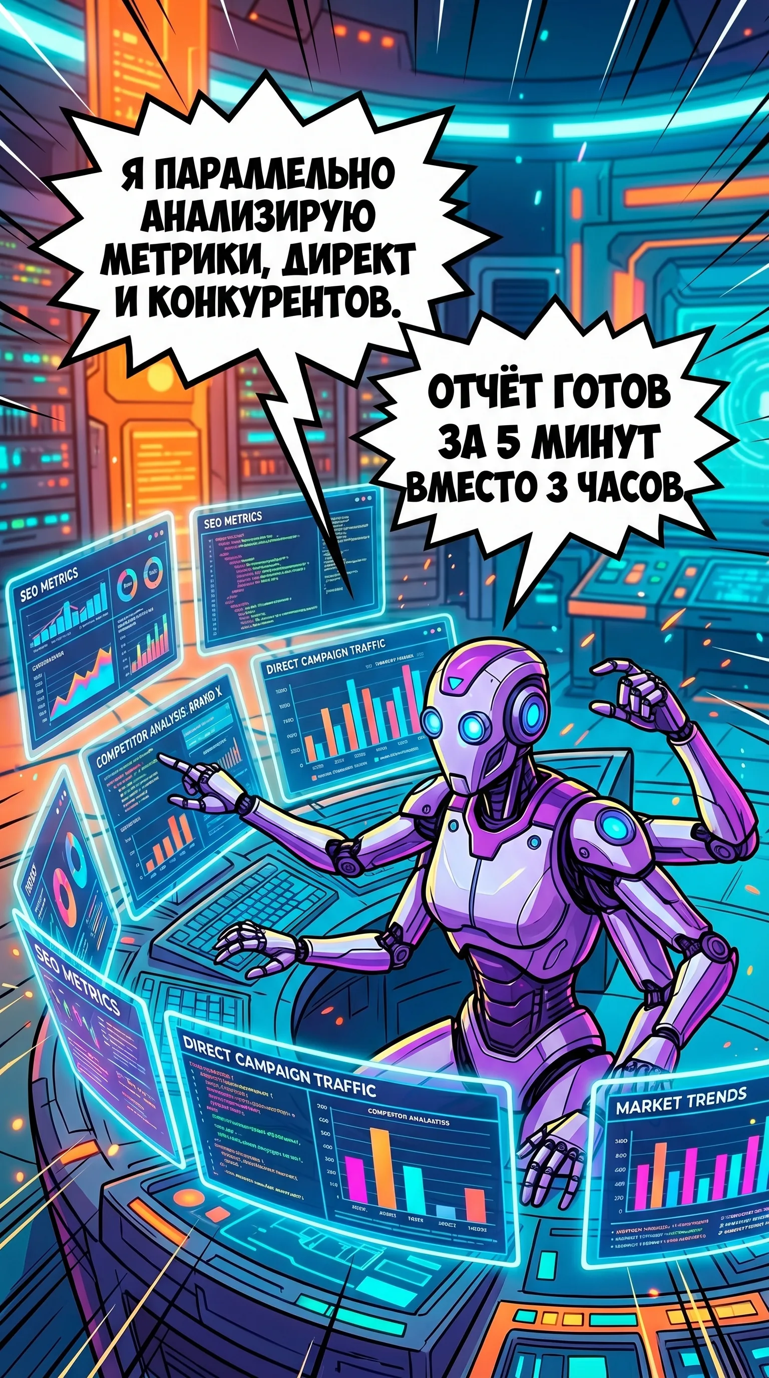 Комикс 4: параллельная работа