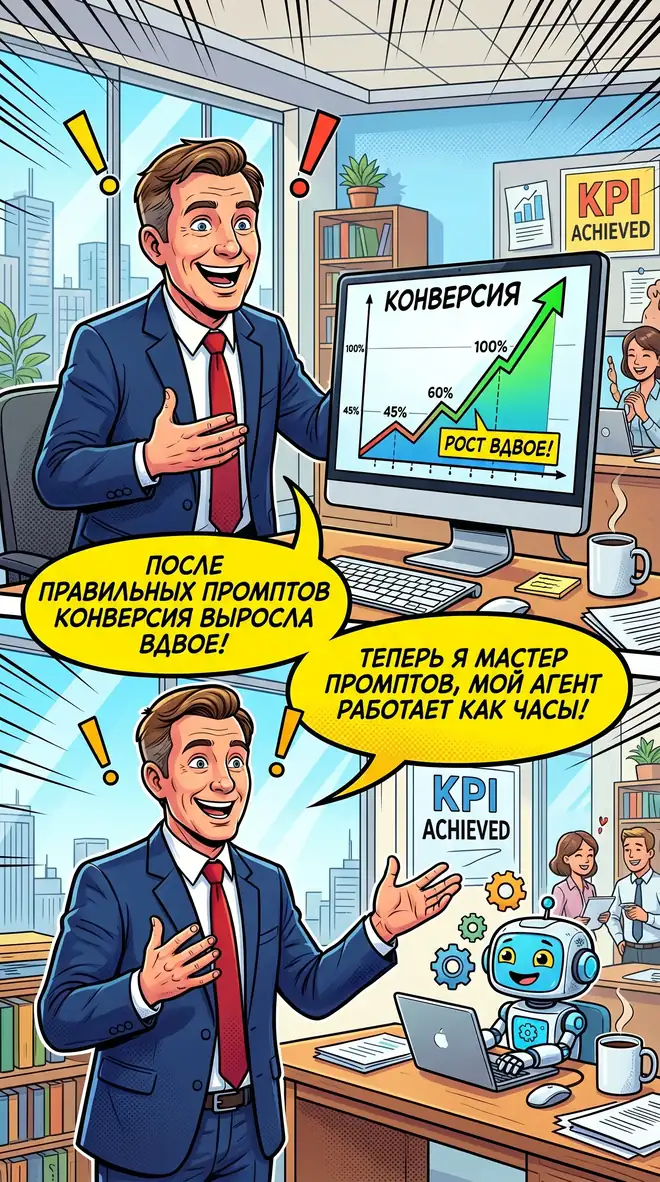Комикс 4: мастер промптов